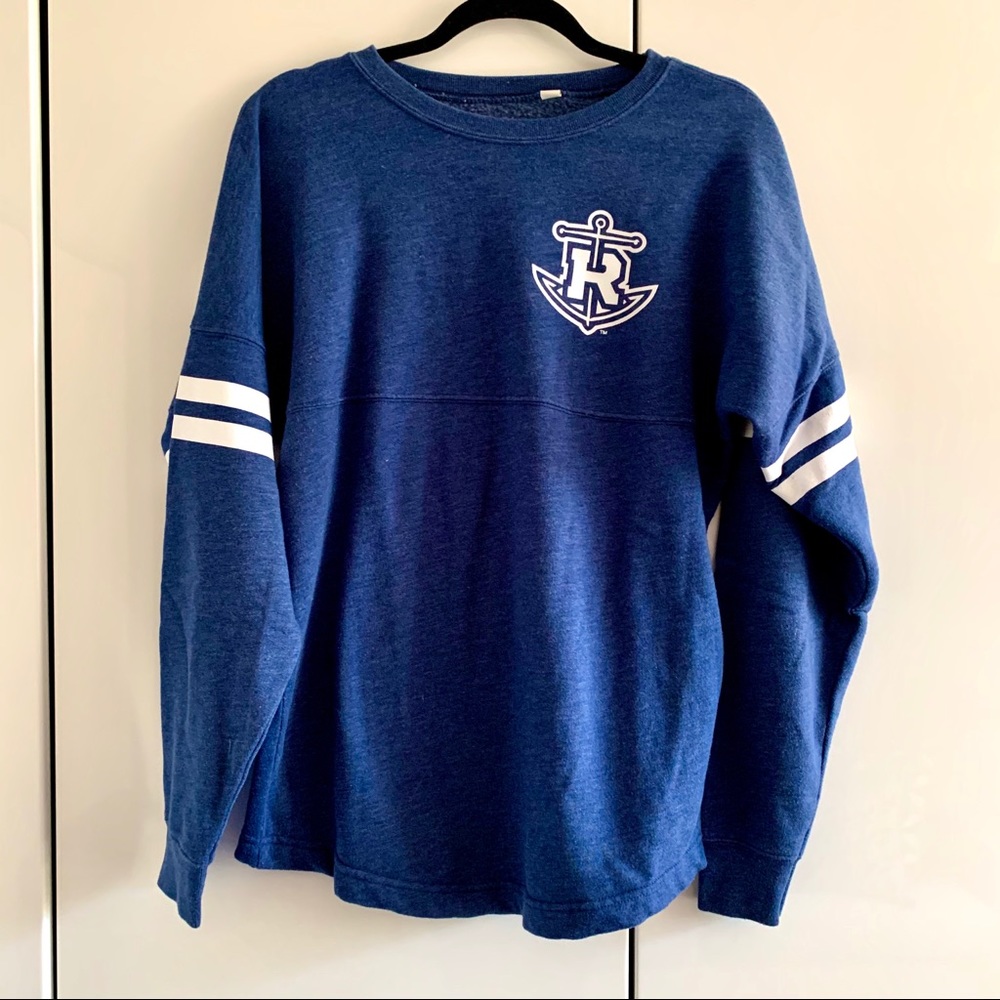 Rollins College Rugby Crewneck Sweatshirt Pullover